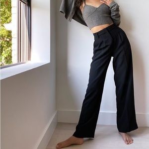 Wilfred Aritzia effortless pants in black